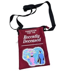 Handbook for the Recently Deceased" Crossbody Bag